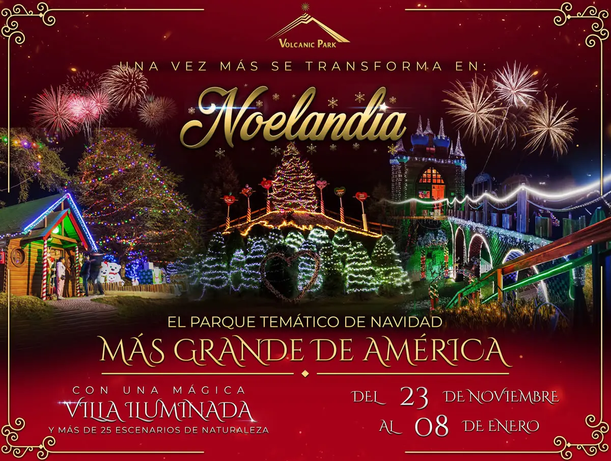 Volcanic Park se transforma en Noelandia